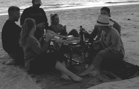 Gathering Blanket in Camel Block