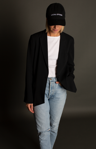 Citizen Twill Cap in Black