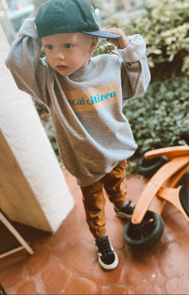 Citizen Kids Crew in Stone Grey