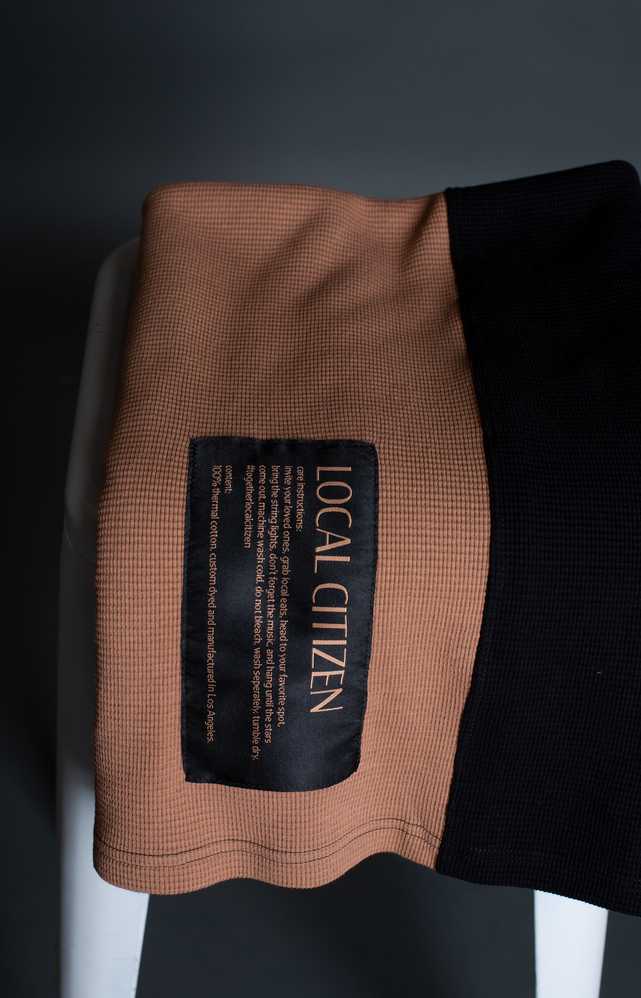 Gathering Blanket in Camel Block