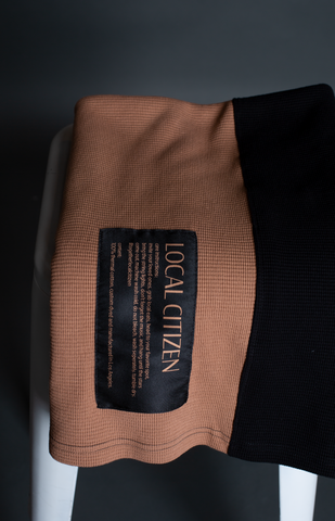 Gathering Blanket in Camel Block